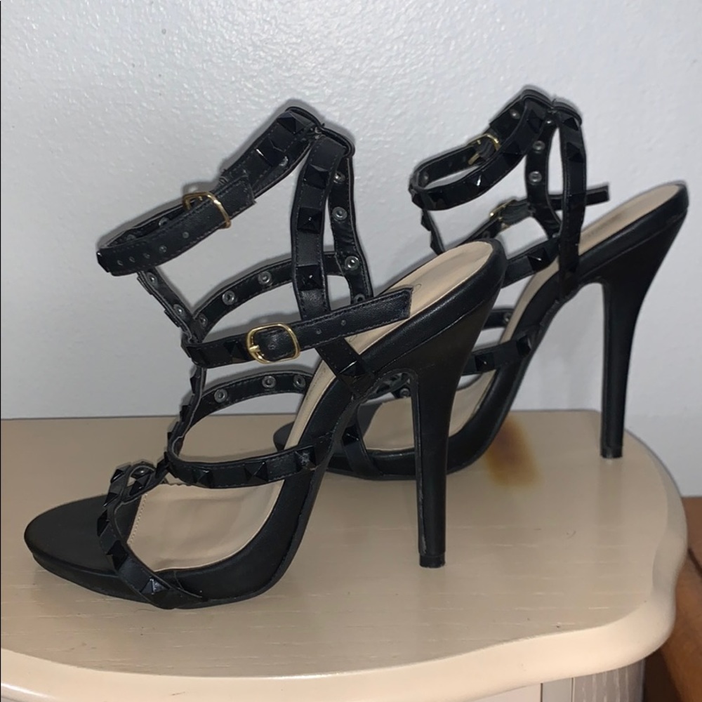 Charlotte Russe studded heels